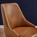 Designate Swivel Vegan Leather Office Chair | Bohemian Home Decor