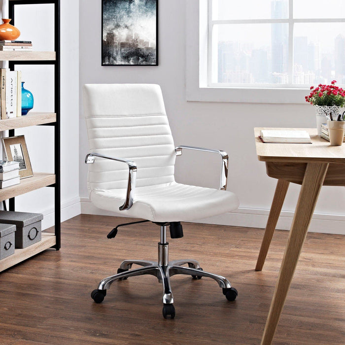 Finesse Mid Back Office Chair | Bohemian Home Decor