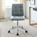 Prim Armless Mid Back Office Chair | Bohemian Home Decor
