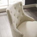Regent Tufted Button Swivel Upholstered Fabric Office Chair | Bohemian Home Decor