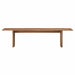 Ottomans Amistad 72" Wood Bench -Free Shipping at Bohemian Home Decor
