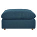 Ottomans Commix Down Filled Overstuffed Ottoman -Free Shipping at Bohemian Home Decor
