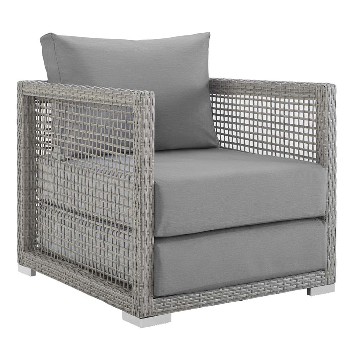 Aura Rattan Outdoor Patio Armchair | Bohemian Home Decor