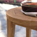 Brisbane Teak Wood Outdoor Patio Side Table | Bohemian Home Decor