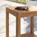 Carlsbad Teak Wood Outdoor Patio Side Table | Bohemian Home Decor