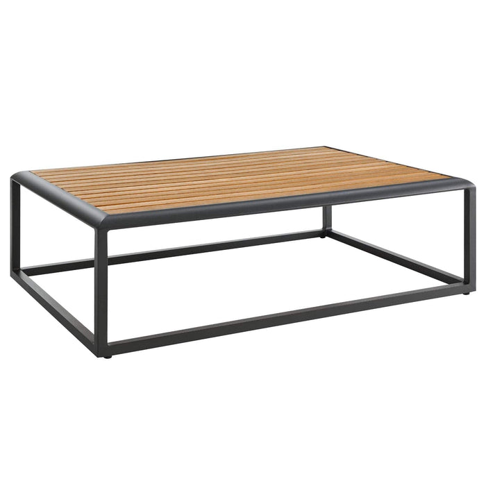 Stance Outdoor Patio Aluminum Coffee Table | Bohemian Home Decor