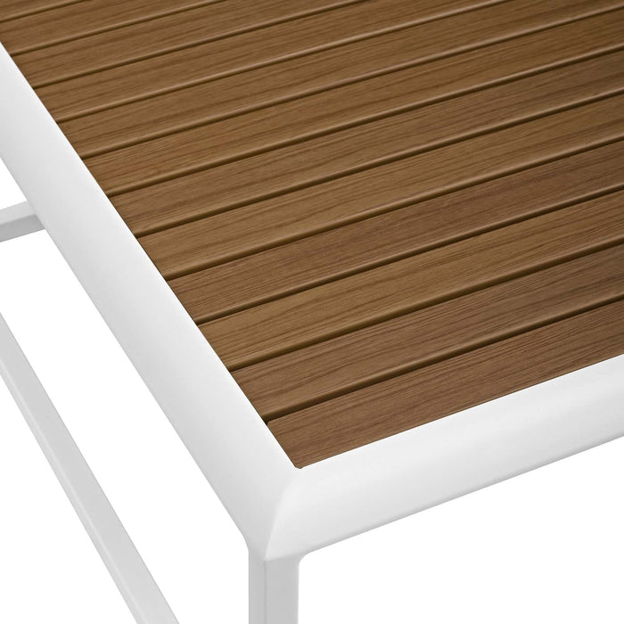 Stance Outdoor Patio Aluminum Coffee Table | Bohemian Home Decor