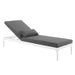 Perspective Cushion Outdoor Patio Chaise Lounge Chair | Bohemian Home Decor