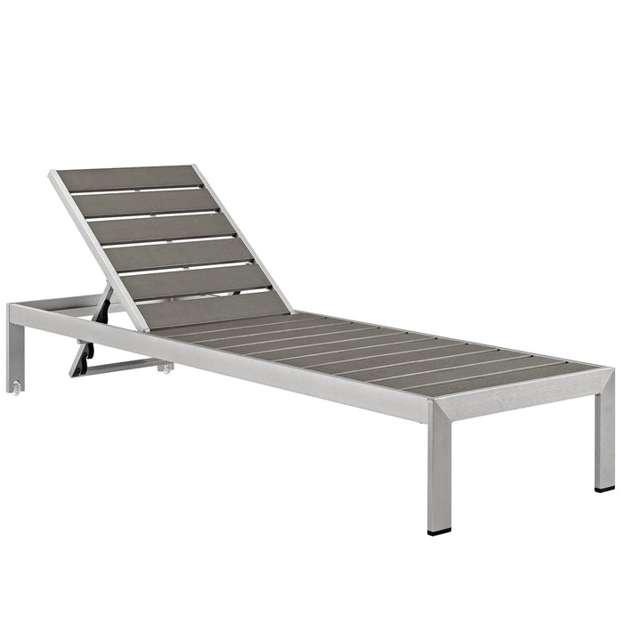 Shore Outdoor Patio Aluminum Chaise | Bohemian Home Decor