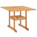 Hatteras 36" Square Outdoor Patio Eucalyptus Wood Dining Table | Bohemian Home Decor