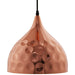 Pendant Light Dimple 11" Bell-Shaped Rose Gold Pendant Light -Free Shipping at Bohemian Home Decor