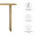 wood console table narrow - 7
