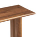 wood console table narrow - 9