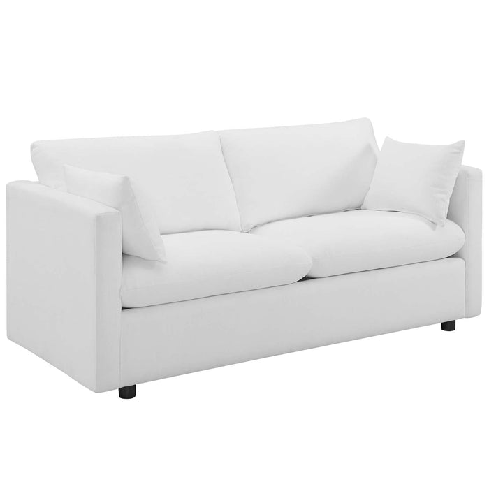Sofa Activate Upholstered Fabric Sofa -Free Shipping at Bohemian Home Decor