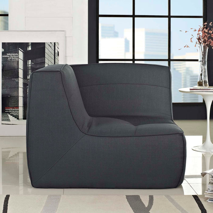 Align Upholstered Fabric Corner Sofa | Bohemian Home Decor