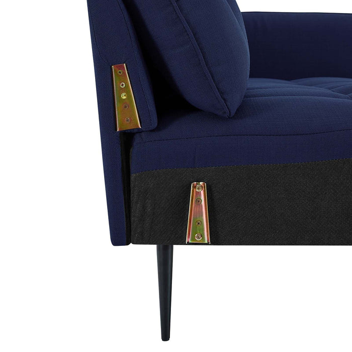 Cameron Tufted Fabric Sofa | Bohemian Home Decor