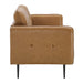 Cameron Tufted Vegan Leather Sofa | Bohemian Home Decor