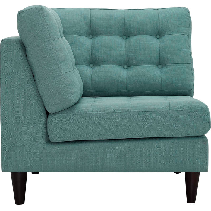 Empress Upholstered Fabric Corner Sofa | Bohemian Home Decor