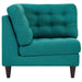 Sofa Empress Upholstered Fabric Corner Sofa -Free Shipping at Bohemian Home Decor