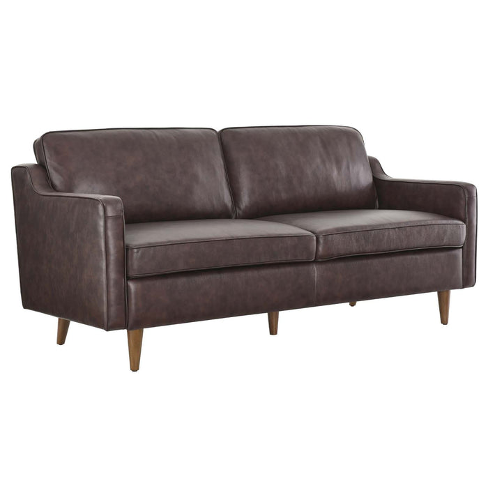 Impart Genuine Leather Sofa | Bohemian Home Decor