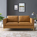 Kaiya Vegan Leather Sofa | Bohemian Home Decor
