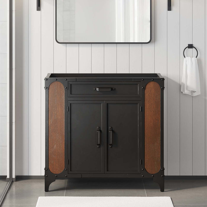 Steamforge 36" Bathroom Vanity Cabinet (Sink Basin Not Included) I