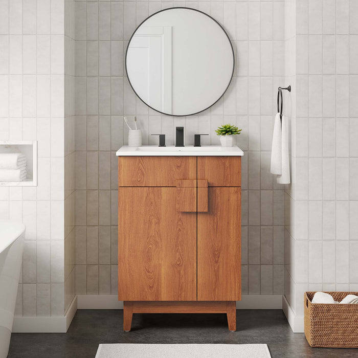 Miles 24” Bathroom Vanity Cabinet (Sink Basin Not Included)