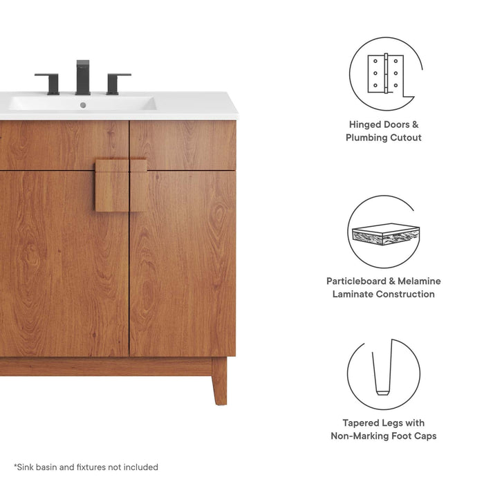 Miles 36” Bathroom Vanity Cabinet (Sink Basin Not Included)