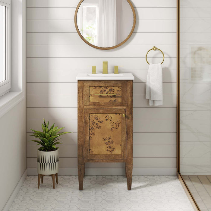 Elysian 18" Wood Bathroom Vanity