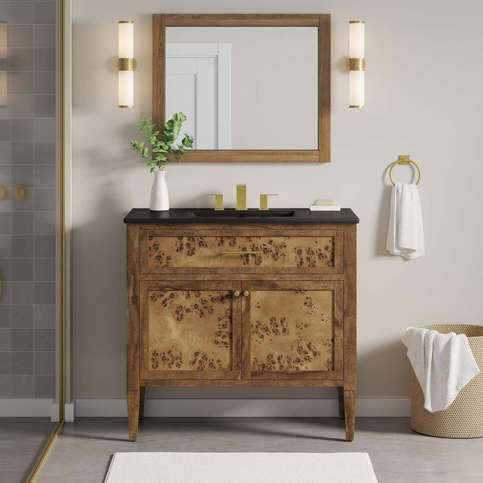 Elysian 36" Wood Bathroom Vanity