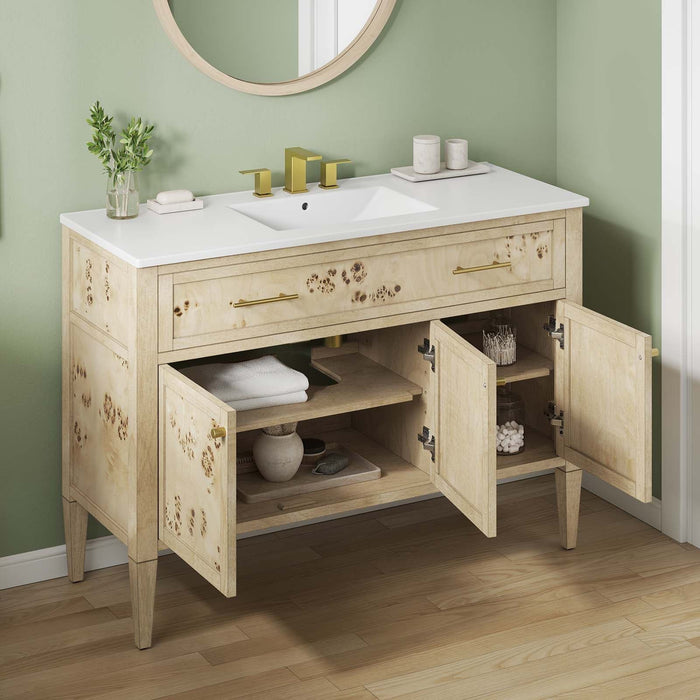 Elysian 48" Double Sink Bathroom Vanity