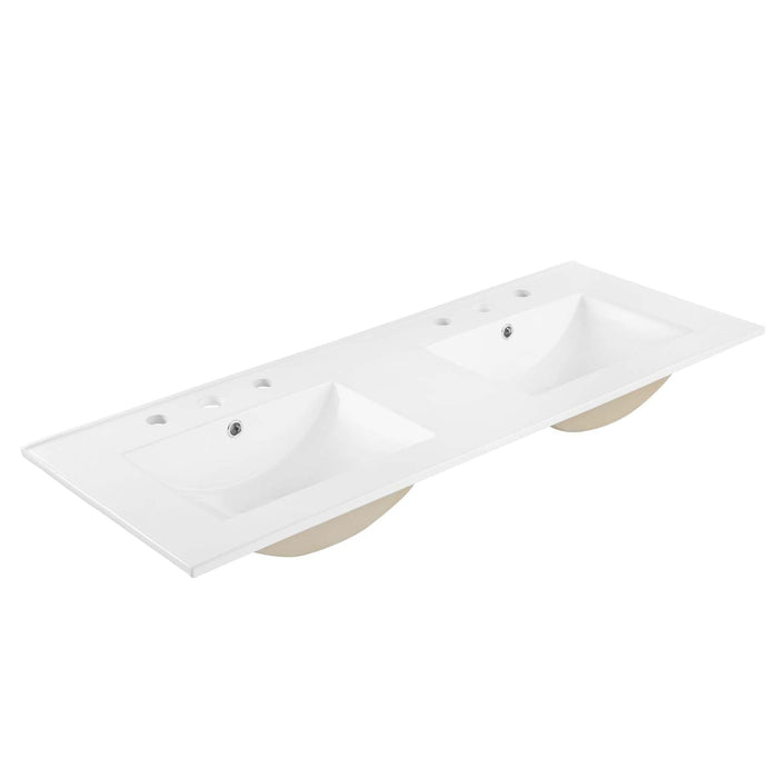 Elysian 48" Double Sink Bathroom Vanity