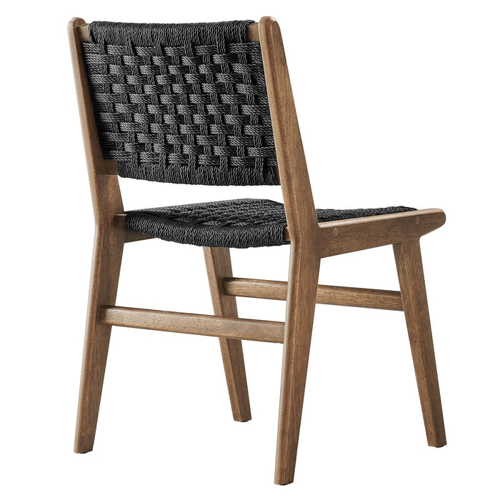 Saorise Wood Dining Side Chair Set of 2