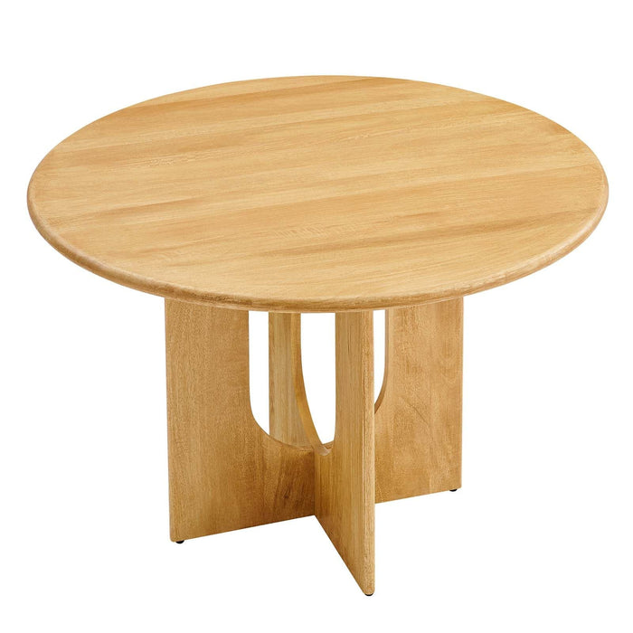 Rivian Round 48" Wood Dining Table