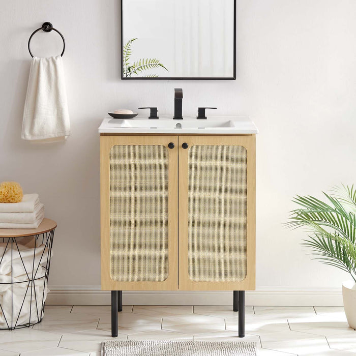 Chaucer 24" Bathroom Vanity Cabinet (Sink Basin Not Included)