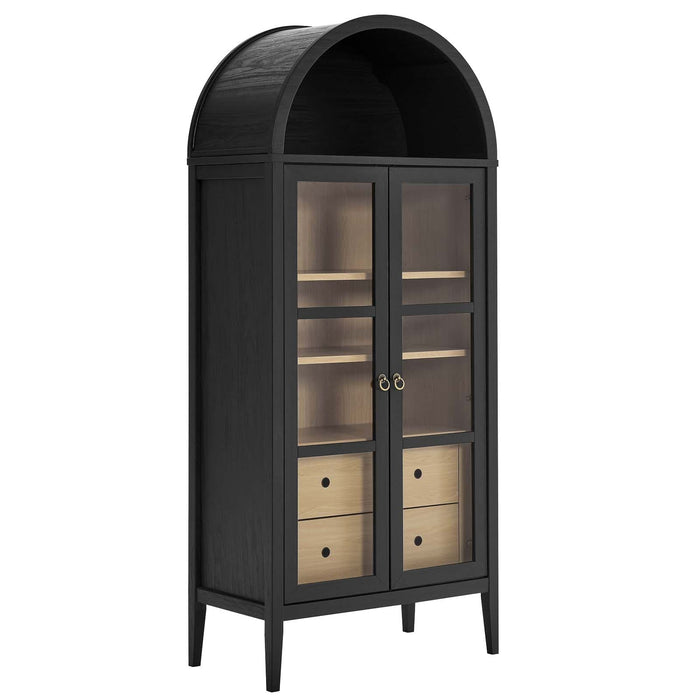 Nolan Tall Storage Display Cabinet