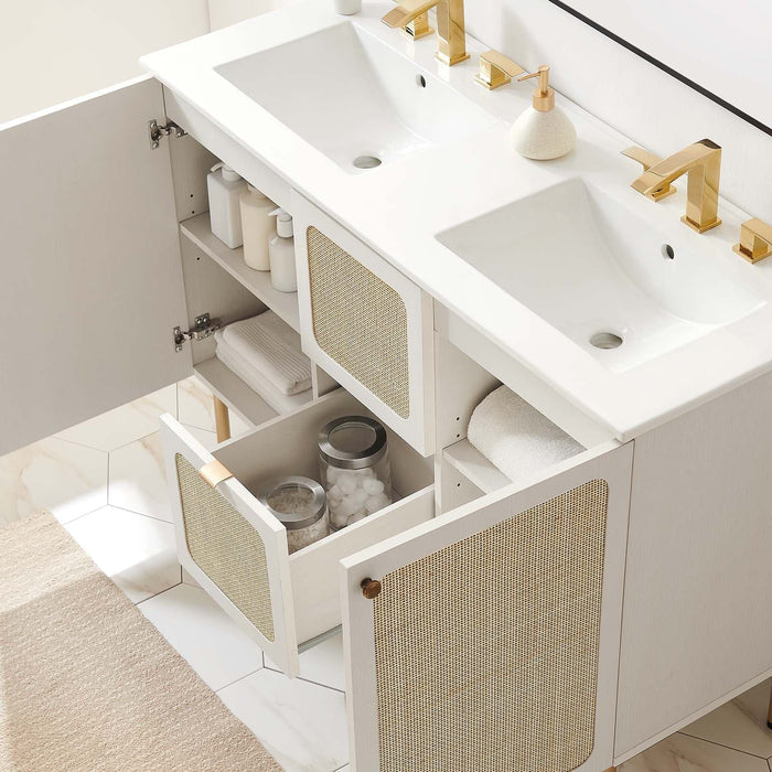 Chaucer 48" Double Sink Bathroom Vanity
