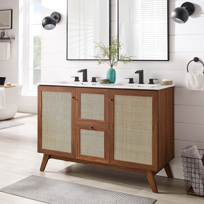 Soma 48” Double Sink Bathroom Vanity