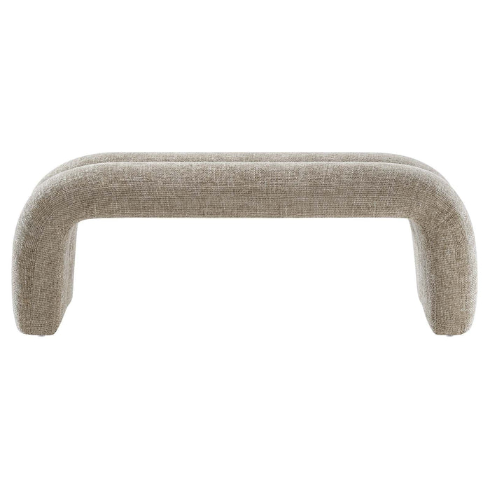 Dax 50.5" Chenille Upholstered Accent Bench