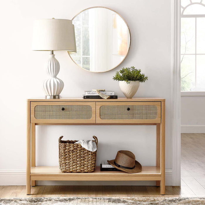 Chaucer Wood Entryway Console Table