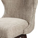Hancock High Wingback Button Tufted Upholstered 27" Swivel Counter Stool with Nailhead Accent | Bohemian Home Decor