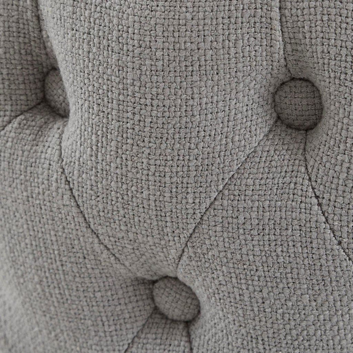 Hancock High Wingback Button Tufted Upholstered 27" Swivel Counter Stool with Nailhead Accent | Bohemian Home Decor