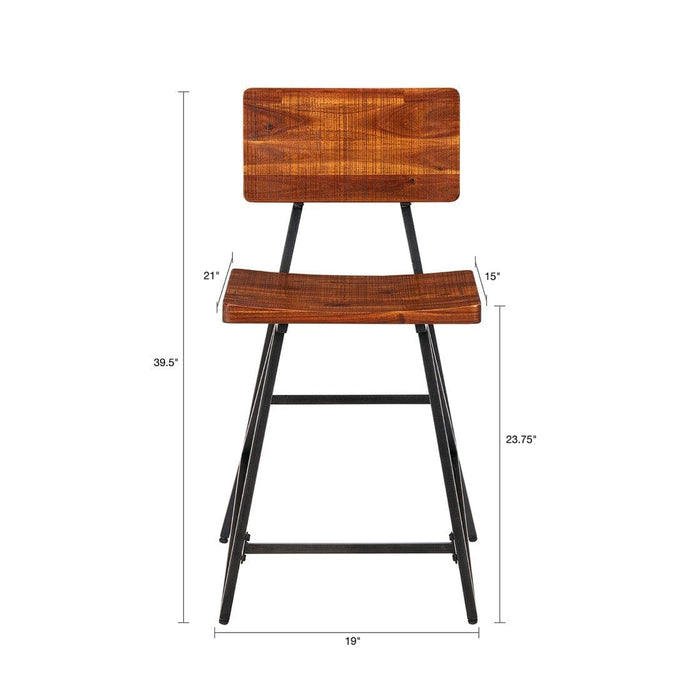 Trestle Counter Stool | Bohemian Home Decor