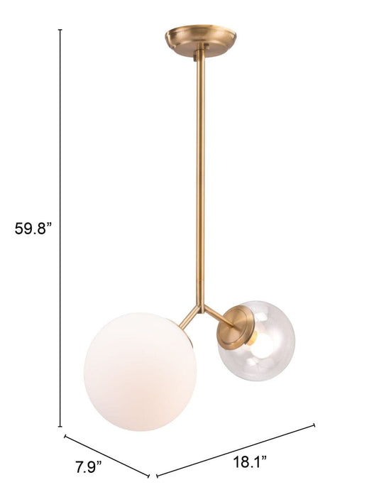 Constance Ceiling Lamp Brass | Bohemian Home Decor