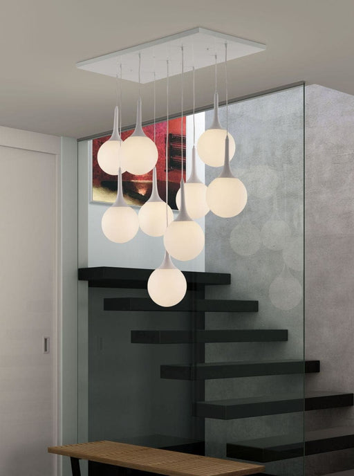 Epsilon Ceiling Lamp White | Bohemian Home Decor