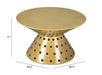 Electron Coffee Table Gold | Bohemian Home Decor