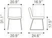 Joy Dining Chair (Set of 2) | Bohemian Home Decor