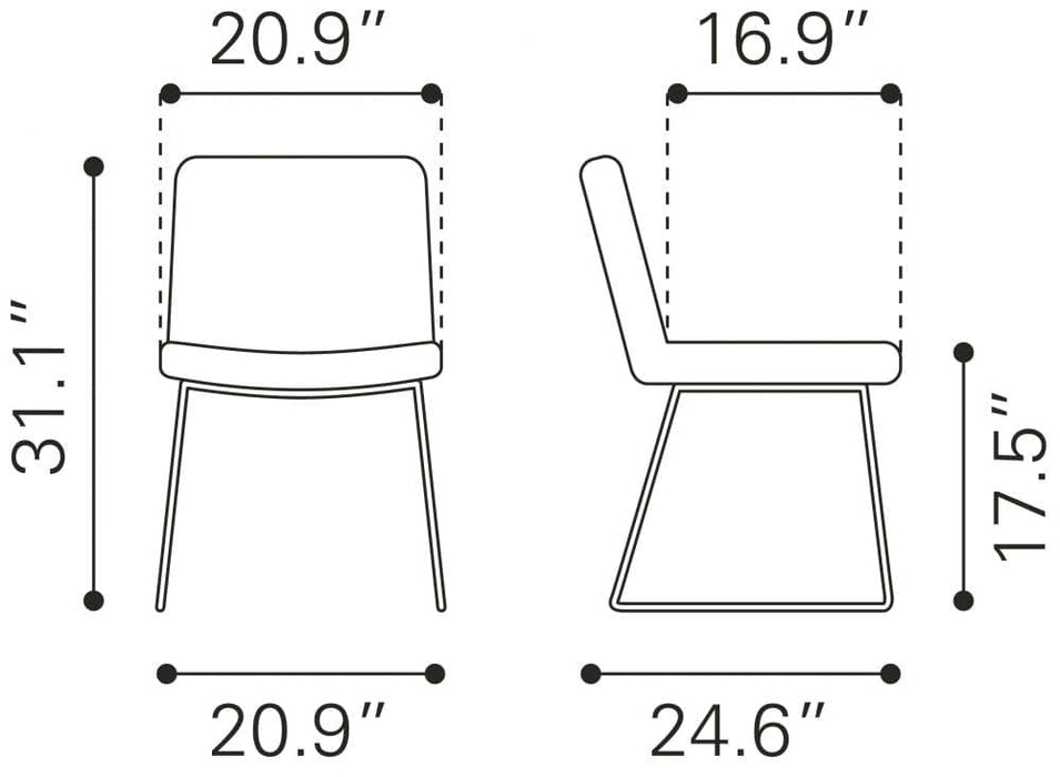 Joy Dining Chair (Set of 2) | Bohemian Home Decor