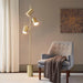 Alta 3-Light Metal Floor Lamp | Bohemian Home Decor