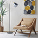 Beacon Arched Metal Floor Lamp with Chimney Shade | Bohemian Home Decor